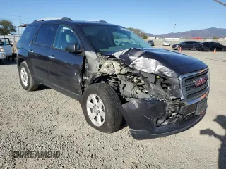 2015 GMC Acadia SLE with VIN 1GKKRNED6FJ302214, listed as a Copart auction lot 49925385 with 136,416 mi miles and Salvage Title. Bid and sale history available at DreamBid. Image 4.