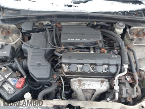 2002 Honda Civic LX with VIN 2HGES16592H517516, listed as a IAAI auction lot 41516218 with 146,957 mi miles and . Bid and sale history available at DreamBid. Image 10.