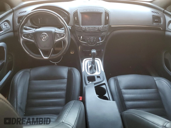 2016 Buick Regal GS with VIN 2G4GU5GX7G9199644, listed as a Copart auction lot 72998444 with 117,230 mi miles and Salvage Title. Bid and sale history available at carsss.com. Image 8.