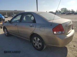 2009 Kia Spectra LX z VIN KNAFE222995618257, wystawiony jako Copart lot #56179025 z przebiegiem 270 087 mil mil oraz Szkoda całkowita • Salvage title. Historia ofert i sprzedaży dostępna na DreamBid. Obrazek 2.