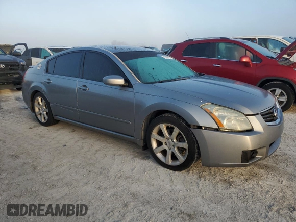 2008 Nissan Maxima 3.5 SE with VIN 1N4BA41E48C834943, listed as a Copart auction lot 77895334 with 0 mi miles and Non Repairable. Bid and sale history available at carsss.com. Image 4.