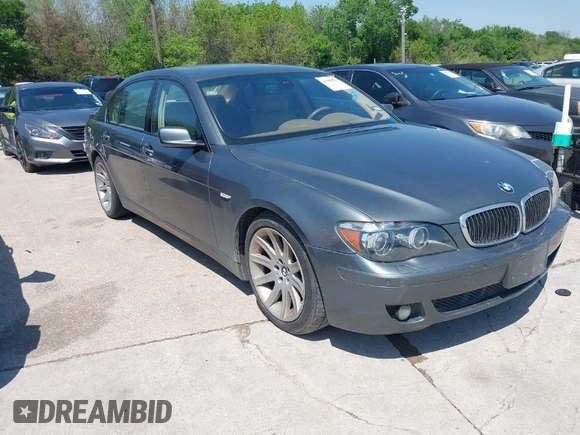 2006 BMW 7 Series 750Li with VIN WBAHN83546DT60302, listed as a IAAI auction lot 41980755 with 109,552 mi miles and . Bid and sale history available at DreamBid. Image 1.
