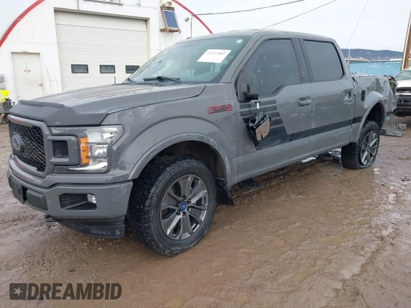 2018 Ford F-150 XL с VIN 1FTEW1EG0JFA72007, выставлен на аукционе IAAI как лот 41147065 с пробегом 56 790 миль миль и . История ставок и продаж доступна на DreamBid. Изображение 2.