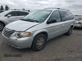 2007 Chrysler Town & Country LWB Touring with VIN 2A4GP54LX7R206402, listed as a Copart auction lot 70883894 with 135,215 mi miles and Salvage Title. Bid and sale history available at carsss.com. Image 1.
