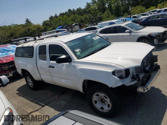 2022 Toyota Tacoma SR with VIN 3TYRX5GN4NT056226, listed as a Copart auction lot 57144445 with 56,279 mi miles and Clean title. Bid and sale history available at DreamBid. Image 4.
