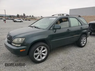 1999 Lexus RX 300 Luxury SUV with VIN JT6HF10U4X0064733, listed as a Copart auction lot 86592914 with 151,372 mi miles and Salvage Title. Bid and sale history available at carsss.com. Image 1.