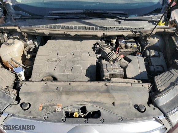 2017 Ford Edge Titanium with VIN 2FMPK3K88HBB88530, listed as a Copart auction lot 49213195 with 128,660 mi miles and Salvage Title. Bid and sale history available at carsss.com. Image 12.