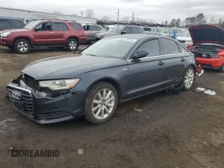 2014 Audi A6 Premium Plus z VIN WAUFGBFC6EN042828, wystawiony jako Copart lot #49996445 z przebiegiem 117 707 mil mil oraz Szkoda całkowita • Salvage title. Historia ofert i sprzedaży dostępna na DreamBid. Obrazek 1.