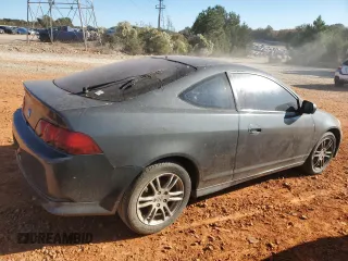 2006 Acura RSX with VIN JH4DC54856S018642, listed as a Copart auction lot 76613654 with 189,272 mi miles and Salvage Title. Bid and sale history available at carsss.com. Image 3.