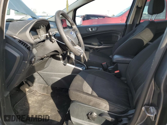 2021 Ford EcoSport SE with VIN MAJ3S2GE4MC440737, listed as a Copart auction lot 44346465 with 51,348 mi miles and Salvage Title. Bid and sale history available at carsss.com. Image 7.