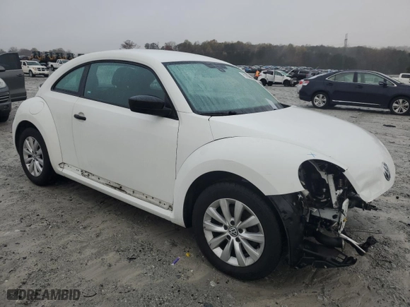 2017 Volkswagen Beetle 1.8T Fleet with VIN 3VWF17AT1HM603845, listed as a Copart auction lot 79118374 with 47,386 mi miles and Salvage Title. Bid and sale history available at carsss.com. Image 4.