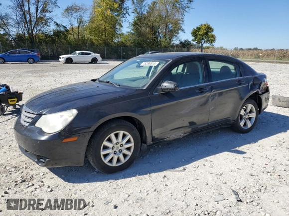 2008 Chrysler Sebring LX with VIN 1C3LC46RX8N280336, listed as a Copart auction lot 75286514 with 262,086 mi miles and Salvage title. Bid and sale history available at DreamBid. Image 1.
