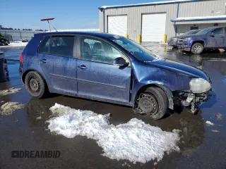 2008 Volkswagen Rabbit S with VIN WVWDA71K18W049594, listed as a Copart auction lot 43932295 with 59,293 mi miles and Salvage Title. Bid and sale history available at carsss.com. Image 4.