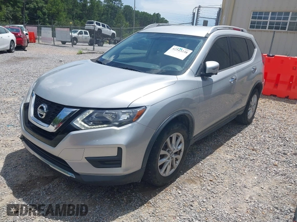 2017 Nissan Rogue SV with VIN KNMAT2MT7HP554571, listed as a IAAI auction lot 42543238 with 71,292 mi miles and . Bid and sale history available at DreamBid. Image 17.