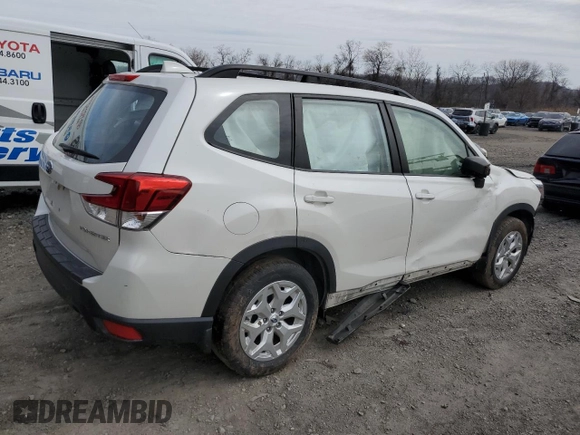 2019 Subaru Forester with VIN JF2SKACC1KH466489, listed as a Copart auction lot 52566935 with 77,411 mi miles and Salvage Title. Bid and sale history available at carsss.com. Image 3.