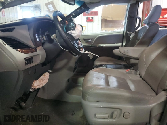 2015 Toyota Sienna Ltd with VIN 5TDDK3DC3FS105560, listed as a Copart auction lot 44848245 with 118,518 mi miles and Salvage Title. Bid and sale history available at carsss.com. Image 7.