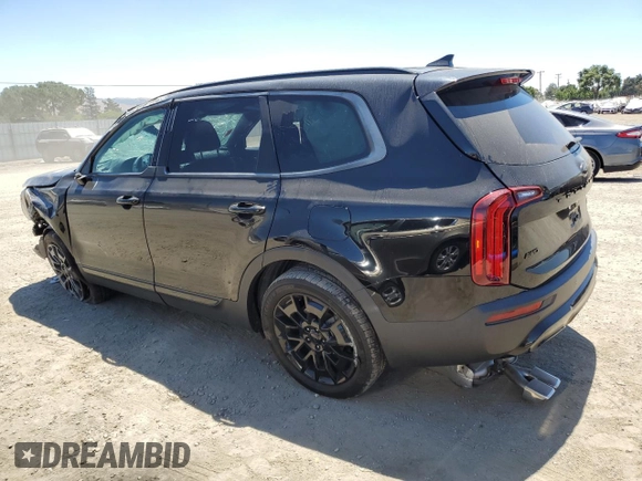 2021 Kia Telluride SX with VIN 5XYP5DHC9MG186787, listed as a Copart auction lot 64638815 with 10,885 mi miles and Salvage title. Bid and sale history available at DreamBid. Image 2.