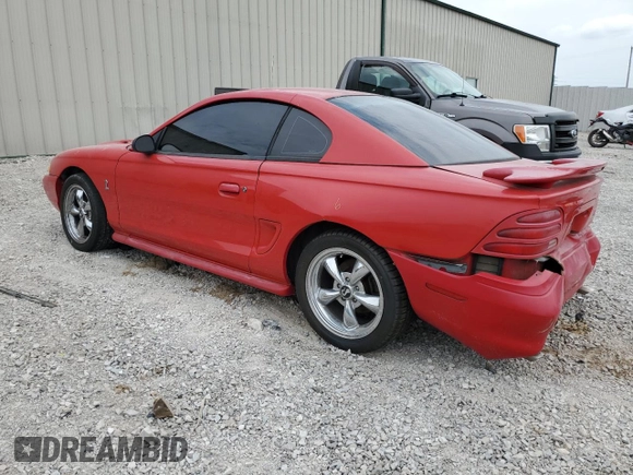 1994 Ford Mustang с VIN 1FALP42D9RF190235, выставлен на аукционе Copart как лот 59767354 с пробегом 63 585 миль миль и Списание • Salvage title. История ставок и продаж доступна на DreamBid. Изображение 2.