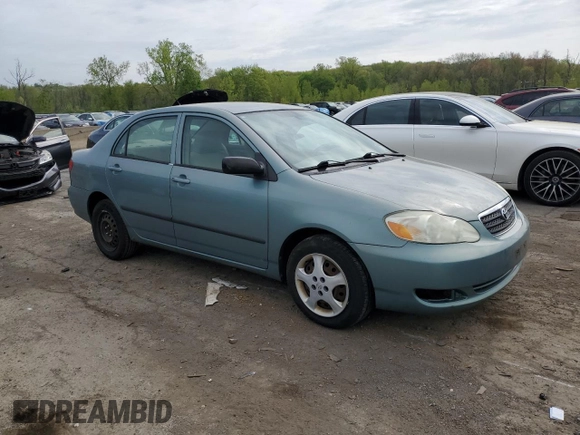 2005 Toyota Corolla CE z VIN 2T1BR32E25C382294, wystawiony jako Copart lot #55490975 z przebiegiem 129 981 mil mil oraz Czysty tytuł • Clean title. Historia ofert i sprzedaży dostępna na DreamBid. Obrazek 4.