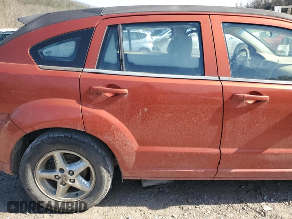 2009 Dodge Caliber SXT with VIN 1B3HB48A39D100358, listed as a Copart auction lot 51497775 with Not Provided miles and Salvage Title. Bid and sale history available at carsss.com. Image 10.