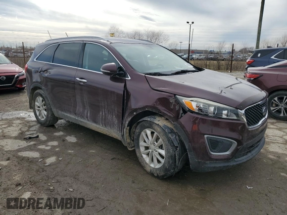 2017 Kia Sorento LX with VIN 5XYPG4A37HG223300, listed as a Copart auction lot 46093865 with 66,858 mi miles and Salvage Title. Bid and sale history available at carsss.com. Image 4.