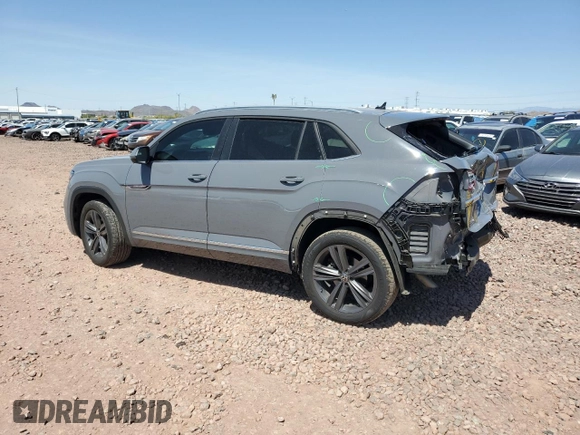 2021 Volkswagen Atlas SE with VIN 1V2PE2CA5MC212105, listed as a Copart auction lot 51852125 with 53,831 mi miles and Salvage title. Bid and sale history available at DreamBid. Image 2.