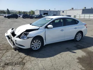 2015 Nissan Sentra SV z VIN 3N1AB7APXFL673296, wystawiony jako Copart lot #59197315 z przebiegiem 97 234 mil mil oraz Szkoda całkowita • Salvage title. Historia ofert i sprzedaży dostępna na DreamBid. Obrazek 1.