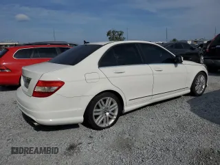 2009 Mercedes-Benz C-Class 3.0L Sport with VIN WDDGF54X19R056691, listed as a Copart auction lot 54145955 with 157,755 mi miles and Clean Title. Bid and sale history available at carsss.com. Image 3.