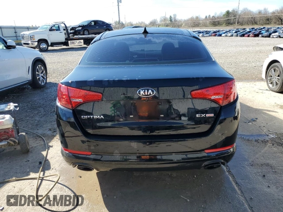 2013 Kia Optima EX with VIN 5XXGN4A71DG199275, listed as a Copart auction lot 49987545 with 147,769 mi miles and Salvage Title. Bid and sale history available at carsss.com. Image 6.