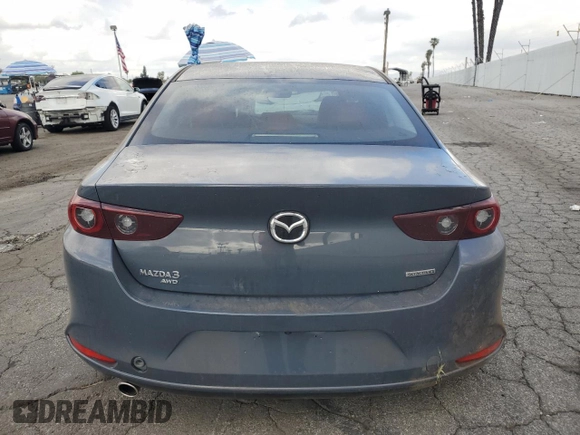 2024 Mazda 3 S Carbon Edition with VIN 3MZBPBCM0RM403689, listed as a Copart auction lot 54277935 with 7,040 mi miles and Salvage Title. Bid and sale history available at DreamBid. Image 6.