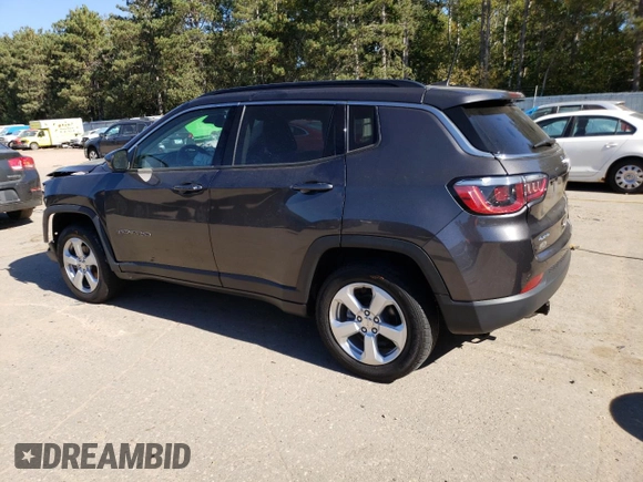2018 Jeep Compass Altitude with VIN 3C4NJDBB6JT481241, listed as a Copart auction lot 74816654 with Not Provided miles and Salvage Title. Bid and sale history available at carsss.com. Image 2.