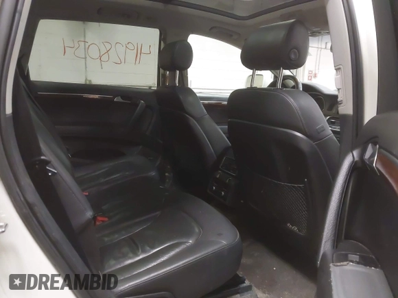 2007 Audi Q7 Premium with VIN WA1BY74L37D058938, listed as a IAAI auction lot 41928034 with 163,779 mi miles and . Bid and sale history available at DreamBid. Image 8.