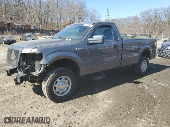 2011 Ford F-150 XL with VIN 1FTMF1CM2BKD08234, listed as a Copart auction lot 48413095 with 144,204 mi miles and Salvage Title. Bid and sale history available at DreamBid. Image 1.