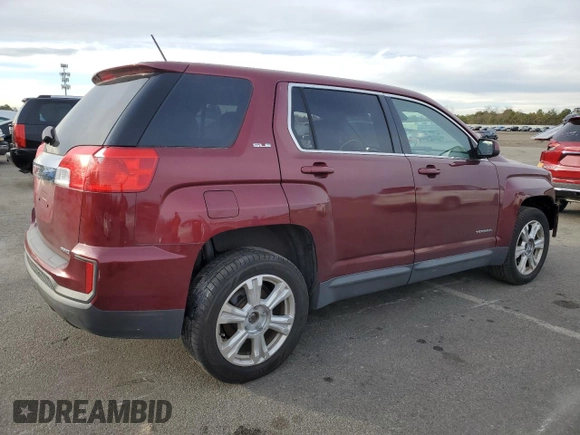 2017 GMC Terrain SLE with VIN 2GKFLSEK8H6249662, listed as a Copart auction lot 79162344 with 47,580 mi miles and Salvage Title. Bid and sale history available at carsss.com. Image 3.