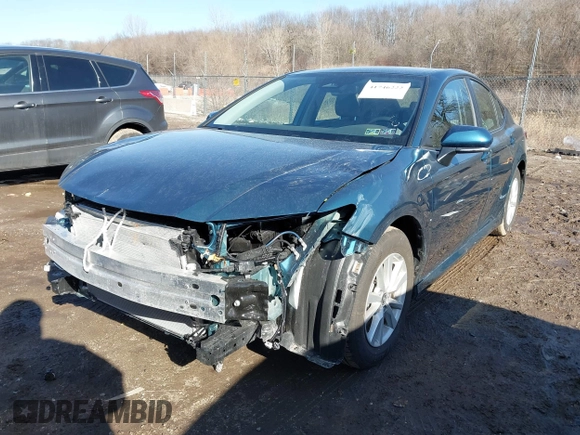 2025 Toyota Camry LE with VIN 4T1DAACK5SU068576, listed as a IAAI auction lot 41746222 with 3,674 mi miles and . Bid and sale history available at DreamBid. Image 18.