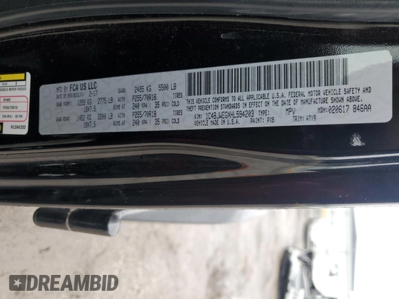 2017 Jeep Wrangler Unlimited Sahara with VIN 1C4BJWEGXHL594203, listed as a Copart auction lot 57359515 with 101,763 mi miles and Salvage title. Bid and sale history available at DreamBid. Image 13.