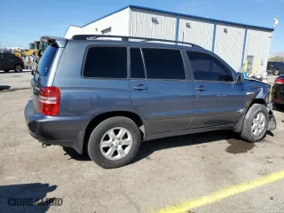 2003 Toyota Highlander with VIN JTEGF21A230098948, listed as a Copart auction lot 46154285 with 163,652 mi miles and Salvage Title. Bid and sale history available at carsss.com. Image 3.