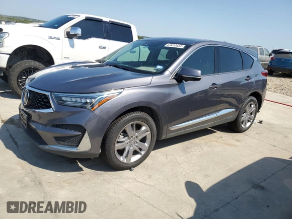 2020 Acura RDX w/Advance Pkg with VIN 5J8TC1H75LL006862, listed as a Copart auction lot 63410483 with 47,012 mi miles. Bid and sale history available at carsss.com. Image 1.