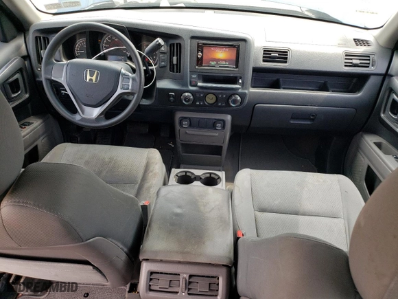 2010 Honda Ridgeline RT with VIN 5FPYK1F25AB004907, listed as a Copart auction lot 56617553 with 252,049 mi miles and Salvage Title. Bid and sale history available at carsss.com. Image 8.