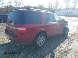 2015 Ford Expedition Limited with VIN 1FMJU1KT0FEF01497, listed as a IAAI auction lot 41536819 with 126,080 mi miles and . Bid and sale history available at DreamBid. Image 4.