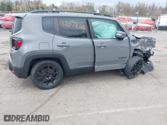 2019 Jeep Renegade Latitude z VIN ZACNJBBB0KPK39166, wystawiony jako IAAI lot #42074306 z przebiegiem 84 325 mil mil oraz . Historia ofert i sprzedaży dostępna na DreamBid. Obrazek 14.
