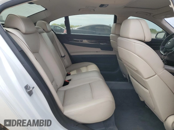 2012 BMW 7 Series 750Li xDrive with VIN WBAKC8C57CC436737, listed as a Copart auction lot 52068285 with 125,582 mi miles and Salvage Title. Bid and sale history available at carsss.com. Image 10.