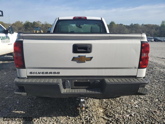 2018 Chevrolet Silverado 1500 Work Truck with VIN 1GCNCNEH6JZ126823, listed as a Copart auction lot 49319185 with 191,403 mi miles and Clean Title. Bid and sale history available at carsss.com. Image 6.