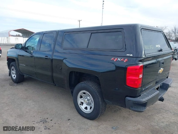 2019 Chevrolet Silverado 1500 LD Work Truck with VIN 2GCVKNEC5K1136275, listed as a IAAI auction lot 41601151 with 175,895 mi miles. Bid and sale history available at carsss.com. Image 3.