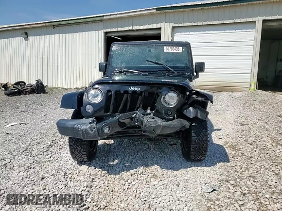 2017 Jeep Wrangler Unlimited Sahara with VIN 1C4BJWEG9HL698536, listed as a Copart auction lot 50700435 with 77,175 mi miles and Salvage Title. Bid and sale history available at carsss.com. Image 14.