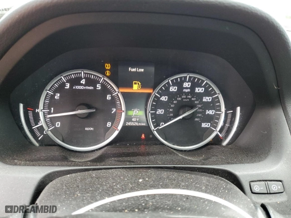 2016 Acura TLX Tech with VIN 19UUB1F59GA010567, listed as a Copart auction lot 44656575 with 245,526 mi miles and Salvage Title. Bid and sale history available at carsss.com. Image 9.