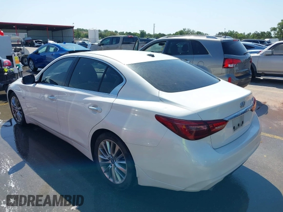 2020 Infiniti Q50 Luxe с VIN JN1EV7AP5LM206023, выставлен на аукционе IAAI как лот 42029860 с пробегом 90 498 миль миль и . История ставок и продаж доступна на DreamBid. Изображение 3.
