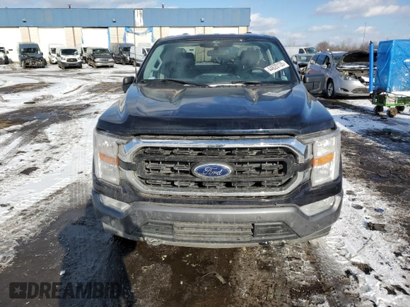2022 Ford F-150 XL with VIN 1FTMF1E56NKD65983, listed as a Copart auction lot 44620135 with 34,275 mi miles and Clean Title. Bid and sale history available at DreamBid. Image 5.
