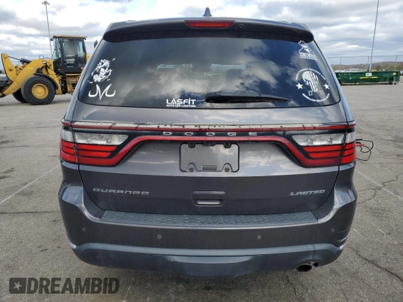 2015 Dodge Durango Limited with VIN 1C4RDJDG6FC147732, listed as a Copart auction lot 44578535 with 234,976 mi miles and Salvage title. Bid and sale history available at DreamBid. Image 6.