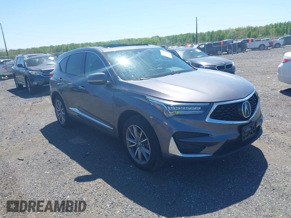 2020 Acura RDX Technology with VIN 5J8TC2H54LL019140, listed as a IAAI auction lot 42102793 with 56,519 mi miles and . Bid and sale history available at DreamBid. Image 1.